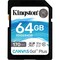 Kingston 64GB SDXC CANVAS GO PLUS 170R C10 UHS-I U3 V30 SDG3/64GB - alternate 1
