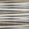 Homeroots 3' X 5' Gray Ivory And Beige Striped Washable Indoor Outdoor Area Rug 597325 - alternate 9