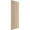 Ekena Millwork Rustic Three Board Joined Board-n-Batten Knotty Pine Faux Wood Shutters w/No Batten, 16 1/2"W x 88"H SHUBJN16X88KPPR - alternate 12