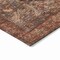 Homeroots 9' X 12' Charcoal Medallion Washable Indoor Outdoor Area Rug 608008 - alternate 7