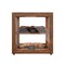 Koolmore 15 In. Artisan Wooden Bakery Display Square Case 1 Cu ft, Dark color KM-BDW-15D - alternate 1