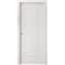 Sartodoors Sliding Pocket Door 28 x 96 inches, BASIC 9111 White, Kit Rail Hardware, Solid Wood Interior Bedr BASIC9111PD-SKIN-2896 - alternate 1