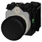 Siemens Pushbutton, 22 mm, round, plastic, black, pushbutton, flat 3SU1100-0AB10-3BA0-ZY12 - alternate 3