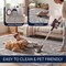 Jonathan Y Catmosphere Festive Feline Floral Border Non-Slip Machine-Washable Taupe 3 ft. x 5 ft. Area Rug ANM100B-3 - alternate 5