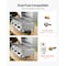 Vevor Tabletop Gas Grill 2-Burner Portable Propane Grill Stainless Steel Outdoor EQT42CCS - alternate 5
