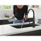 Delta Broderick Single Handle Pull-Down Kitchen Faucet With Touch2O Technology 9190T-BL-DST - alternate 6