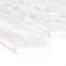 Msi Carrara White Picket SAMPLE Honed Marble Mesh-Mounted Mosaic Tile ZOR-MD-0341-SAM - alternate 4