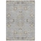 Homeroots 9' X 12' Gray Beige And Ivory Floral Washable Indoor Outdoor Area Rug 605477 - alternate 9