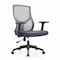 Leisuremod Glen Ergonomic Mesh Desk Chair, Adjustable Armrests and Tilt GO60GR - alternate 1