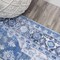 Jonathan Y Maris Ornate Medallion Machine-Washable Blue/Navy 3 ft. x 5 ft. Area Rug WSH109B-3 - alternate 7