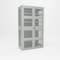 Pucel Heavy Duty Storage Cabinet, 48 in W x 84 in H x 24 in D, Perforated Doors and Sides, Putty HDSC-4884-24-4-PERF - alternate 1