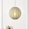 Jonathan Y Sia 16" 1-Light Scandinavian Japandi Adjustable Lantern Metal w/Ribbed Cocoon Globe Shade LED Pendan JYL4206B - alternate 8