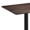 Flash Furniture 30" x 24" Tabletop, Seamless Surface Technology, Dark Brown with 22x22 Black Table Height X-Base ST-REC2430-WBR-T2222-GG - alternate 7