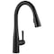 Delta Essa Single Handle Pull-Down Kitchen Faucet 9113-BL-DST - alternate 1