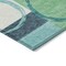 Homeroots 3' X 5' Teal Blue And Green Geometric Washable Indoor Outdoor Area Rug 612593 - alternate 6