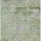 Homeroots 5' X 8' Mint Green And Gray Floral Washable Indoor Outdoor Area Rug 604079 - alternate 8