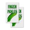 Signmission Frozen Pickles, A-Frame & 2 Decals Installed, Heavy-Duty Plastic Frame SBHD-D-2436-Frozen Pickles - alternate 5
