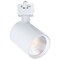 Satco 8 Watt LED Track Head CCT Selectable Dim to Warm J Style 36 Degree Beam Angle 120 Volt White Round JH5061 - alternate 1