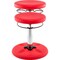 Kore Design Kids Adjustable Standard Wobble Chair for Schools, Classrooms, 14-19in tall, Active Seating, Red 803918 - alternate 4