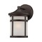 Homeroots Bronze Hanging Lantern Shape Wall Light 398553 - alternate 5