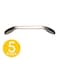 Sapphire Gamma Series 7-1/2 in. (192 mm) CTC Modern Polished Chrome Cabinet Hardware Handle/Pull, 5PK SP-3191-192-SN-5 - alternate 1