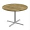 Correll Round Cafe Table, 42 in W, 42 in L, 29 in H, Particleboard Top, Colonial Hickory SXT42R-53-98-53 - alternate 1