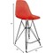 Leisuremod Cresco Acrylic Barstool - Modern ABS Plastic Counter Stool with Steel Legs & Footrest, 2PK CRBL-30TR2 - alternate 5