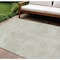 Homeroots 9' X 12' Beige Washable Indoor Outdoor Area Rug 598798 - alternate 1