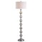 Jonathan Y Oslo 60.5" Glass/Metal LED Floor Lamp, Mercury Silver JYL1019A - alternate 1