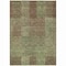 Homeroots 5' X 8' Brown Taupe And Green Striped Washable Indoor Outdoor Area Rug 613170 - alternate 7