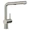 Blanco Linus Pull-Out 1.5 GPM, Satin Platinum 443251 - alternate 1
