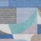 Homeroots 9' X 12' Sky Blue Teal Blue And Brown Geometric Washable Indoor Outdoor Area Rug 616746 - alternate 5