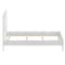 Homeroots White Shiplap Texture Distressed Solid Wood Twin Bed Frame 490287 - alternate 6