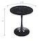 Leisuremod Bristol Round MDF Dining Table - Pedestal Base Kitchen Table, Modern Style BTBL-B27BLMT - alternate 8