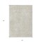 Homeroots 5' X 8' Beige And Ivory Geometric Washable Indoor Outdoor Area Rug 595050 - alternate 6