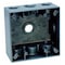 Crouse-Hinds 30.5 cubic in, outlet Box Type, Two-gang, Die cast aluminum TP7102 - alternate 1