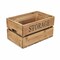 Homeroots Set of Four Brown Solid Wood Crate, 4PK 487673 - alternate 6