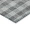 Homeroots 5' X 8' Gray And Charcoal Plaid Washable Indoor Outdoor Area Rug 595482 - alternate 5