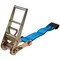 Mytee Products 2PK 3inx30ft Ratchet Tie-Down Strap w/Flat Hook for Flatbed Truck 15000lbs BS Blue, 2PK RS330-Bx2 - alternate 8