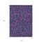 Homeroots 8' X 10' Navy Blue And Dark Pink Geometric Washable Indoor Outdoor Area Rug 599223 - alternate 8