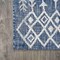 Jonathan Y Tokay Bohemian Geometric Blue/Ivory 2 ft. x 8 ft. Indoor/Outdoor Runner Rug SMB132C-28 - alternate 5
