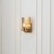 Vidalite Aurelia Brass 1-Light Wall Sconce, Single Light Wall Lamp with Clear Glass Shades in Art-Deco Style CE1009385 - alternate 6