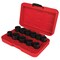 Performance Tool 11 pc. Master Lug Nut Socket Set, Impact Grade, SAE/Metric, 1/2 in. Drive M991 - alternate 1