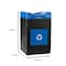 Commercial Zone Products Avante Series 55 Gallon Standard Recycling Container w/ Open Top 78755104A - alternate 3