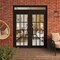 Vdomdoors Front Exterior Prehung Metal-Plastic Double Doors Clear Glass / MANUX 8355 Matte Black / Office Com MANUX8355DEXD-BLK-W72xH80+14-LH-I - alternate 4