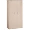 Fireking Storage Cabinet, 1 Hr Fire, 72" H, end tab inserts Champagne CF7236-MDCH - alternate 1