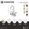 Kingston Brass Double-Handle 4" Centerset Bar Faucet, Polished Chrome KB8491KPS - alternate 2