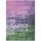 Homeroots 9' X 12' Lavender And Lilac Abstract Washable Indoor Outdoor Area Rug 610941 - alternate 7