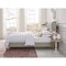 Homeroots Beige Solid Wood Queen Tufted Upholstered Linen Bed 544873 - alternate 6