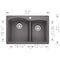 Blanco Diamond 1-3/4 Bowl Dual Deck, Cinder 441465 - alternate 3